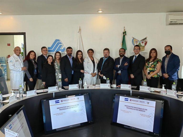 Secretaría de Salud de Hidalgo expone proyecto de Telemedicina ante Ministerio de Salud de El Salvador