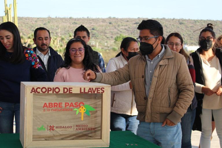 INICIA ACOPIO DE LLAVES PARA RECICLAJE EN PARQUE ECOLÓGICO CUBITOS