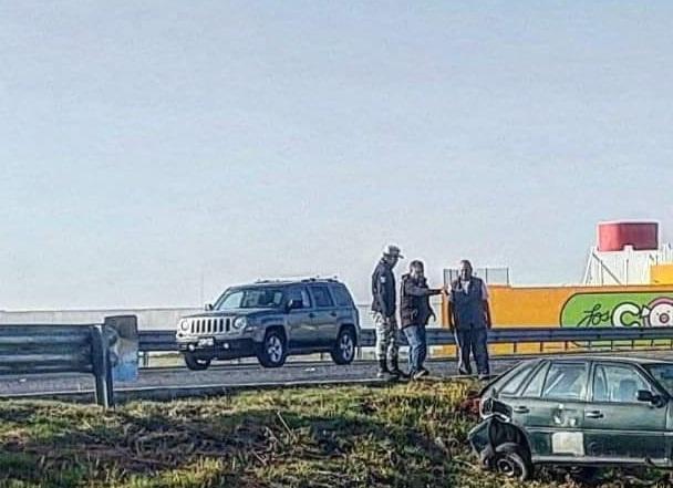 Accidente en la México-Pachuca, justo después del bloqueo