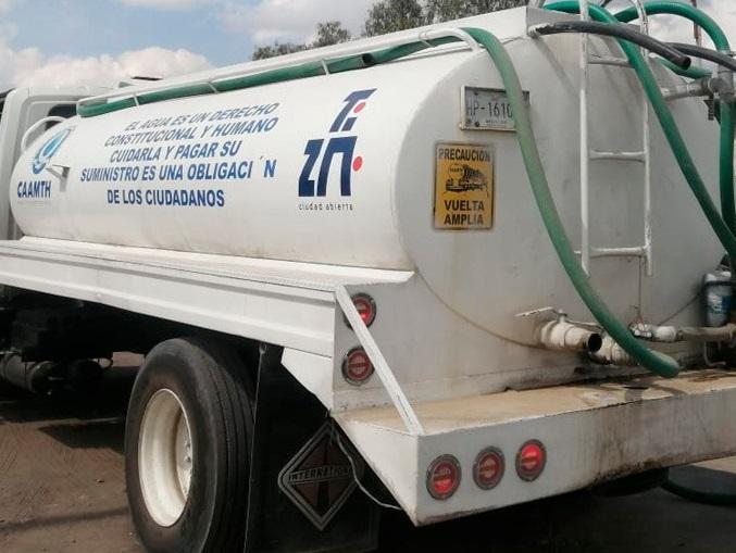 CAAMTH realizará tandeo de agua a pobladores