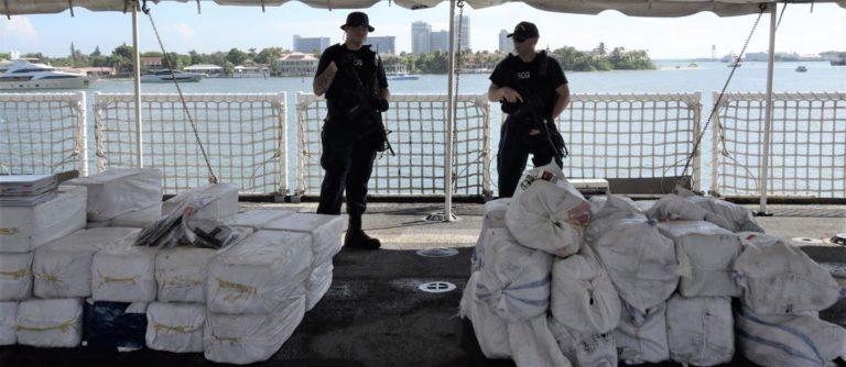 Decomisa EU cocaína valorada en 101 millones de dólares Decomisa EU cocaína valorada en 101 millones de dólares