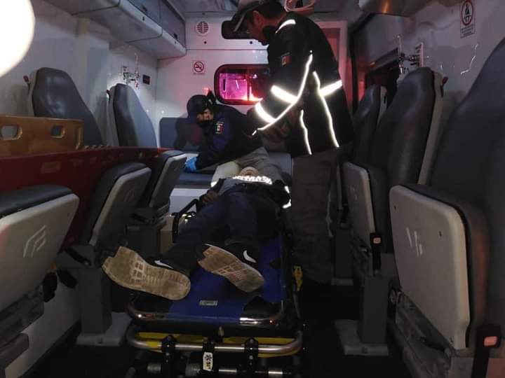 Balean a sujeto, se debate entre la vida y la muerte Balean a sujeto, se debate entre la vida y la muerte