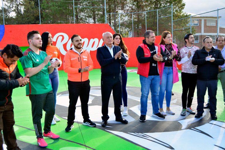 REHABILITAN CANCHA “EL CARACOLITO” REHABILITAN CANCHA “EL CARACOLITO”