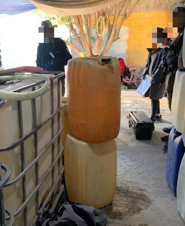 La FGR atrapó a nueve huachicoleros y decomisó hidrocarburo robado