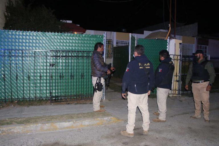 PGJEH asegura narcóticos y detiene a dos personas, durante cateo PGJEH asegura narcóticos y detiene a dos personas, durante cateo