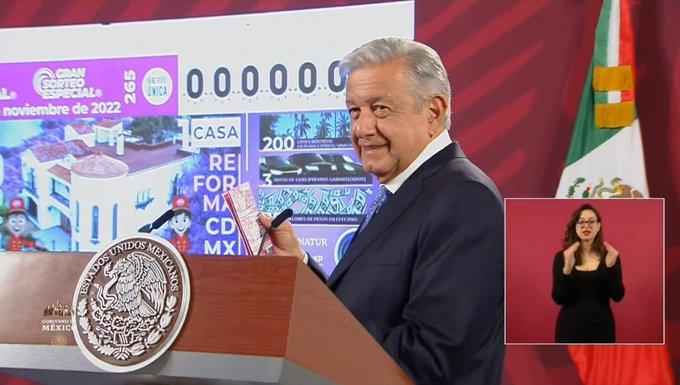 AMLO anuncia otra vez rifa de “casa machuchona” de las Lomas AMLO anuncia otra vez rifa de “casa machuchona” de las Lomas