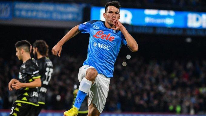 “Chucky” Lozano anota en la victoria del Napoli; llega a 100 partidos