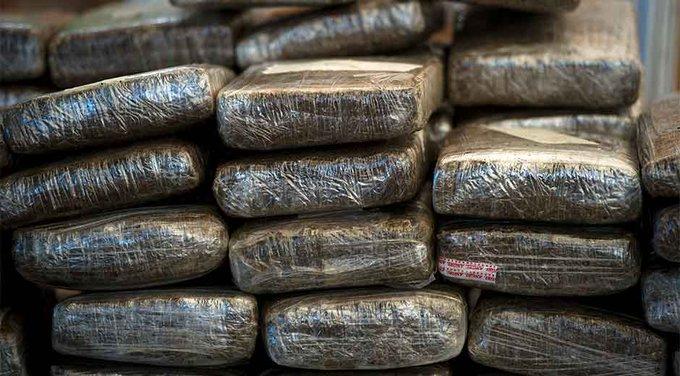 Decomisan 80 kilos de marihuana y detienen a dos personas en Tlalpan