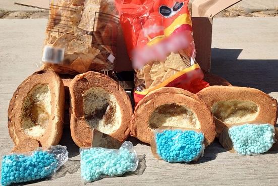 Ocultas en totopos y pan, hallan pastillas de fentanilo en Culiacán Ocultas en totopos y pan, hallan pastillas de fentanilo en Culiacán