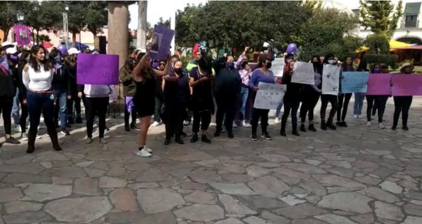 Mujeres se manifestaron pidiendo justicia para Diana Guadalupe