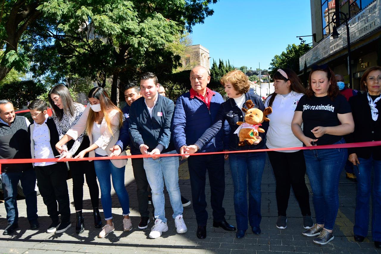 INAUGURARON PRIMER PASO SEGURO PARA ANIMALES DE COMPAÑÍA EN EL CENTRO DE TULANCINGO