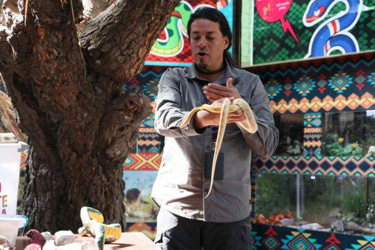 Imparten dos talleres vivenciales en el Parque Ecológico de Cubitos