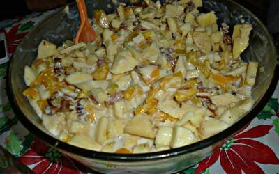 Cuánto te costará hacer ensalada de manzana esta Navidad 2022 Cuánto te costará hacer ensalada de manzana esta Navidad 2022