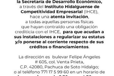 OBLIGACIÓN CREDITICIA CON EL IHCE