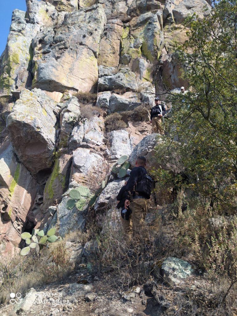 Encontraron sin vida a un varón en el cerro de Napateco Encontraron sin vida a un varón en el cerro de Napateco