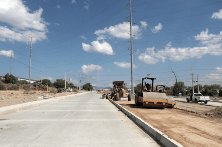 Avanzan obras en Mineral de la Reforma