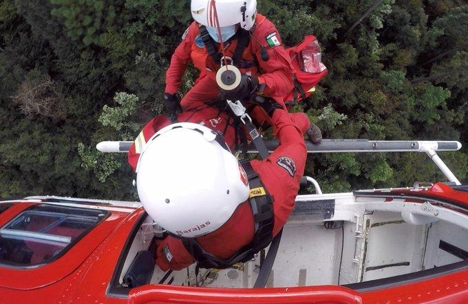 Turista coreana sufre accidente en parapente en Valle de Bravo