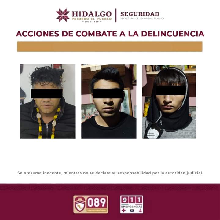 Tres personas fueron detenidas; les aseguraron droga Tres personas fueron detenidas; les aseguraron droga
