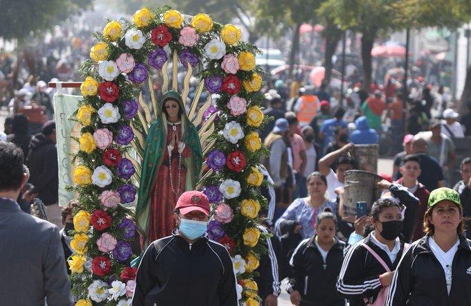 Cuántos peregrinos han llegado a la Basílica de Guadalupe