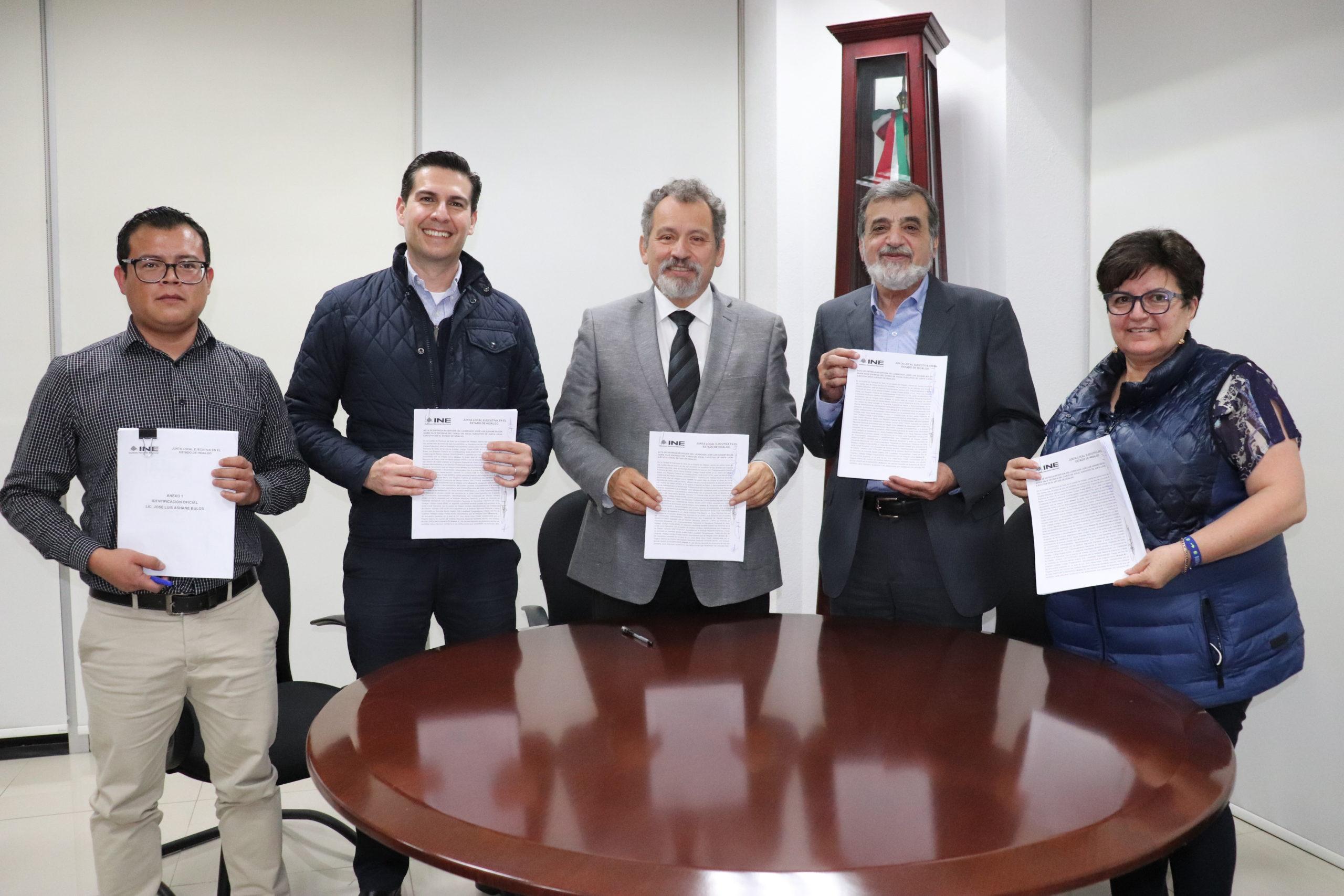 Realizan entrega-recepción de Vocalía Ejecutiva