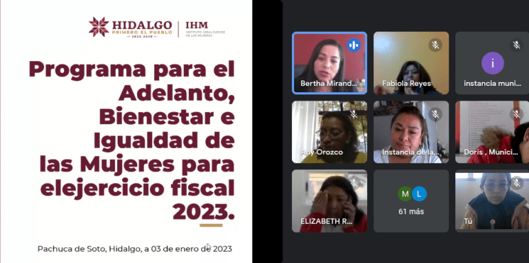 Acompaña IHM a Instancias Municipales para acceder a recursos federales Acompaña IHM a Instancias Municipales para acceder a recursos federales