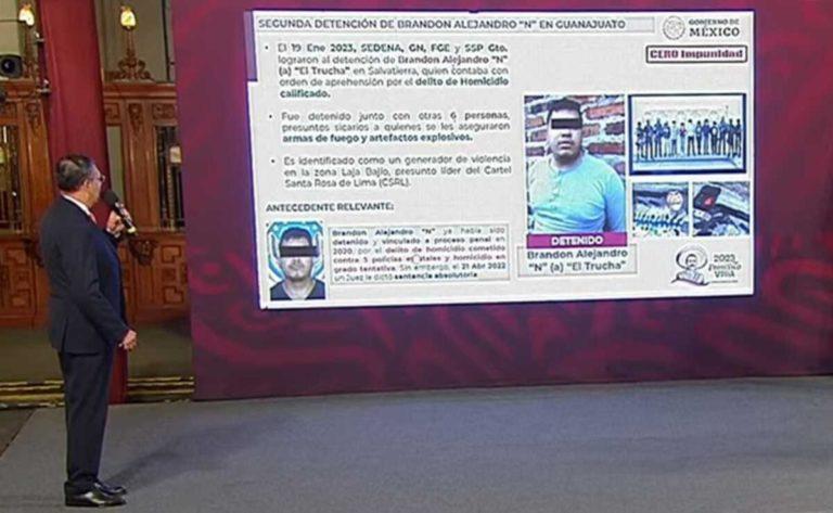 “El Trucha”, líder del CSR, fue detenido por segunda ocasión: SSPC “El Trucha”, líder del CSR, fue detenido por segunda ocasión: SSPC