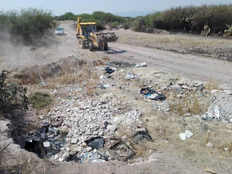 Vecinos rechazan obra de relleno sanitario