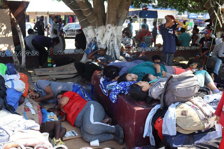 Migrantes africanos denuncian discriminación y mal trato en Chiapas Migrantes africanos denuncian discriminación y mal trato en Chiapas