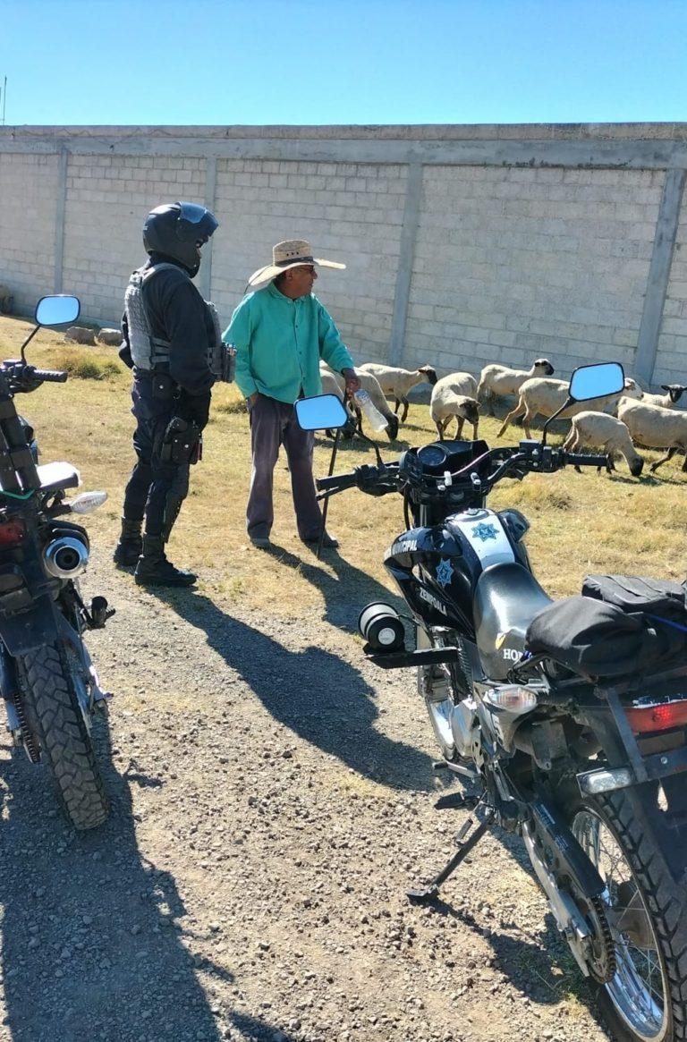 Implementan vigilancia policiaca en zonas rurales de Zempoala