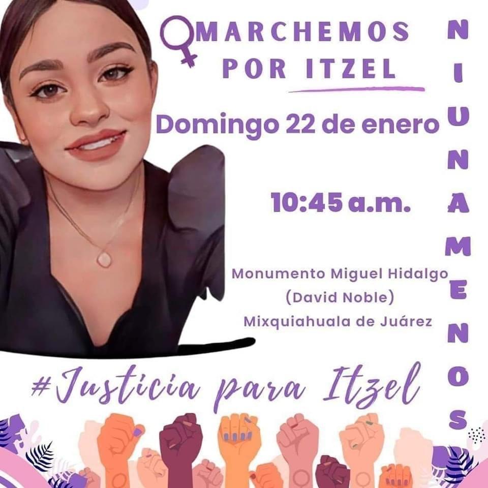 Marcharán en Mixquiahuala por caso de feminicidio