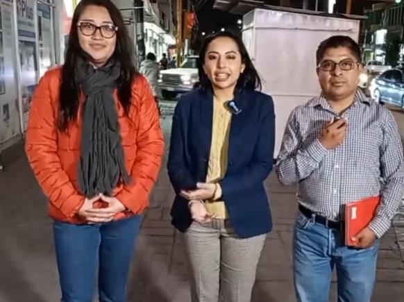 Alcaldesa realizó recorrido en el primer cuadro de Tizayuca