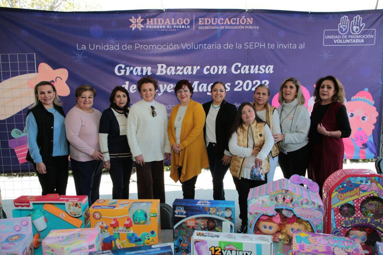 Organizan bazar en beneficio de la niñez con cáncer y síndrome de Down