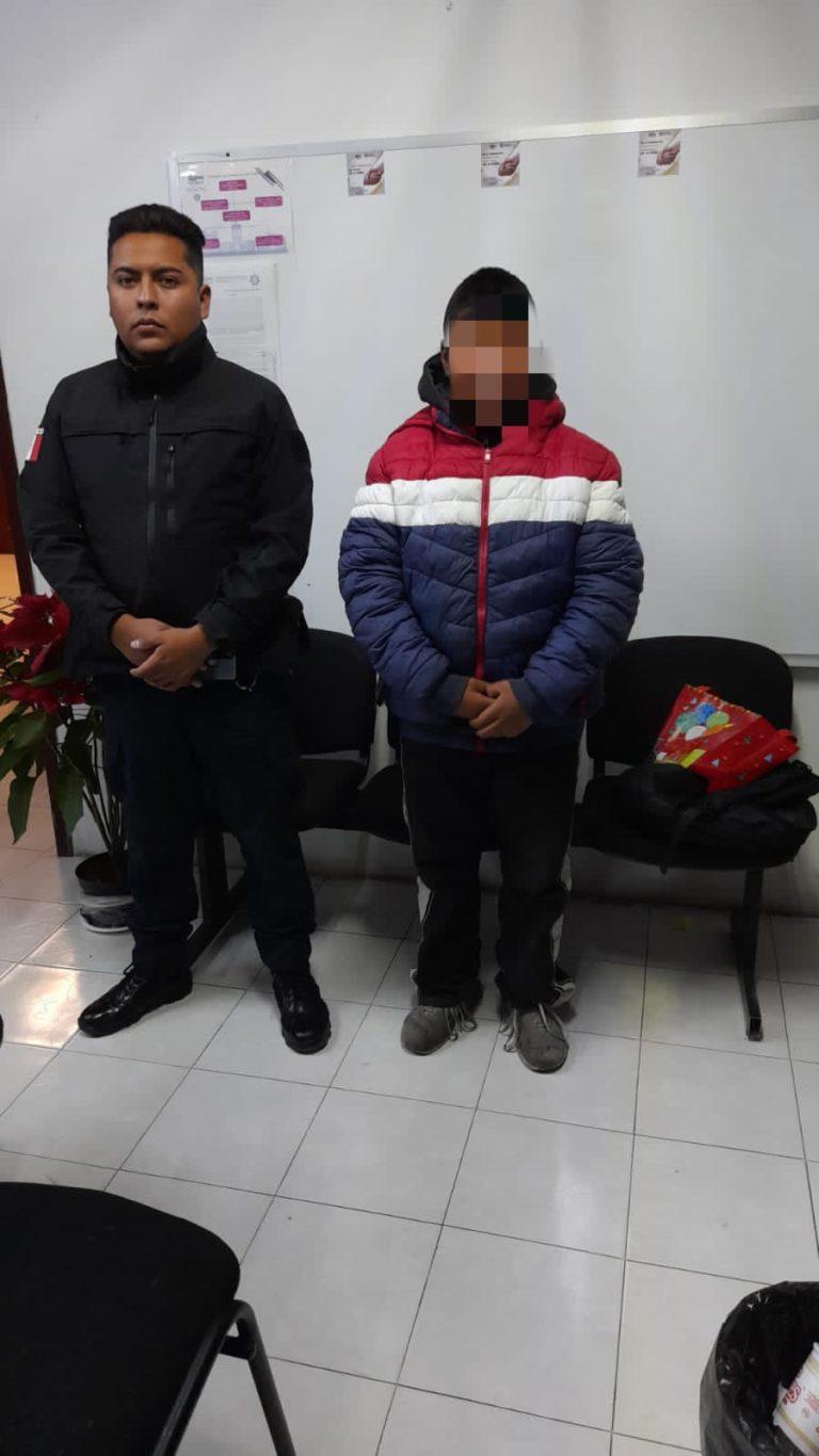 Policía de Pachuca localiza a 2 menores de edad extraviados Policía de Pachuca localiza a 2 menores de edad extraviados
