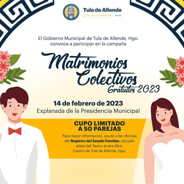 Convoca Tula de Allende a participar en matrimonios colectivos gratuitos Convoca Tula de Allende a participar en matrimonios colectivos gratuitos