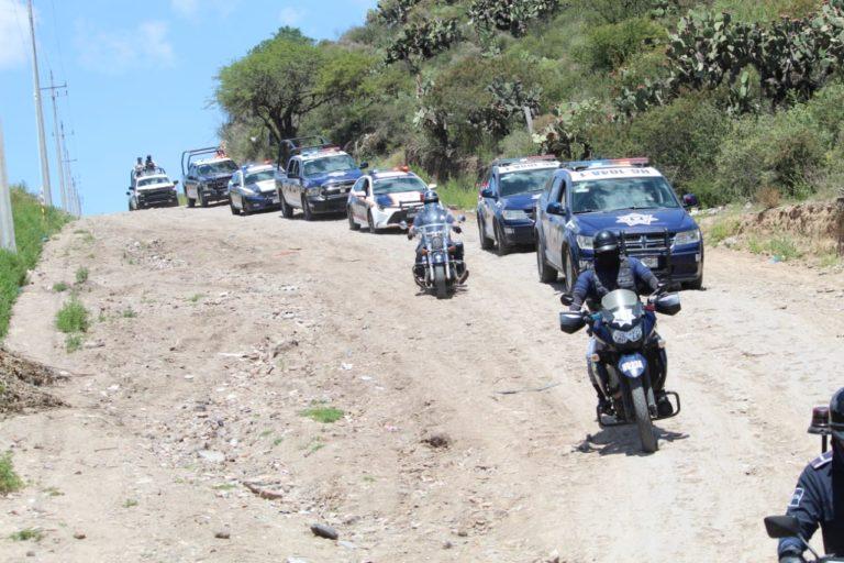 Balacera entre huachicoleros y policía, hay un oficial herido