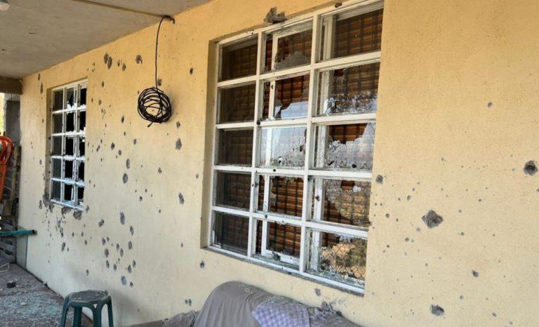 En una casa baleada aseguraron armas de fuego y dos granadas En una casa baleada aseguraron armas de fuego y dos granadas