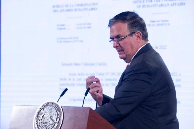 México lamenta decisión de Perú de reducir relaciones diplomáticas