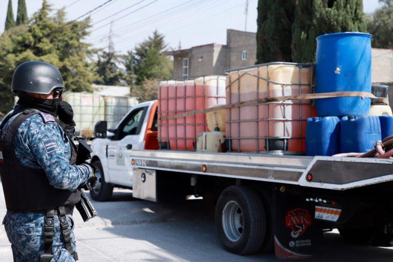 Recuperan medio millón de litros de hidrocarburo, en cinco meses Recuperan medio millón de litros de hidrocarburo, en cinco meses