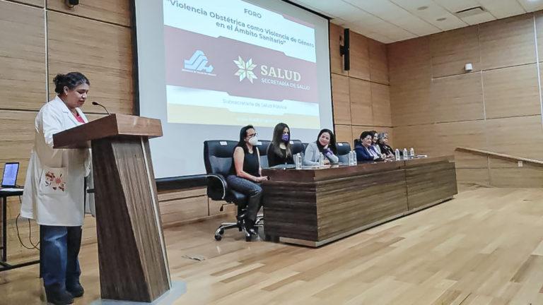 Realizan foro “Violencia Obstétrica en el Ámbito Sanitario”