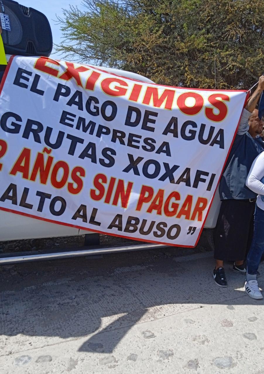 <strong>Grutas de Xoxafi, abusan y se niegan a pagar el agua potable </strong>