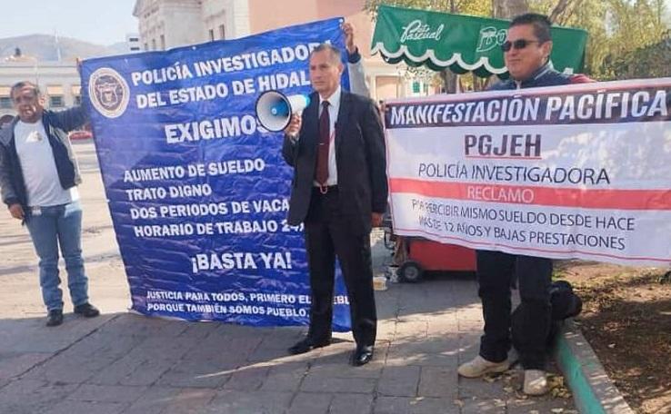 Empleados de PGJEH protestan; exigen aumento salarial Empleados de PGJEH protestan; exigen aumento salarial