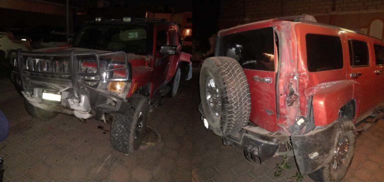 Impactó camioneta contra vivienda de una adulta mayor y se fugó