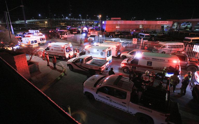 Los familiares de las víctimas guatemaltecas de incendio en México exigen justicia Los familiares de las víctimas guatemaltecas de incendio en México exigen justicia