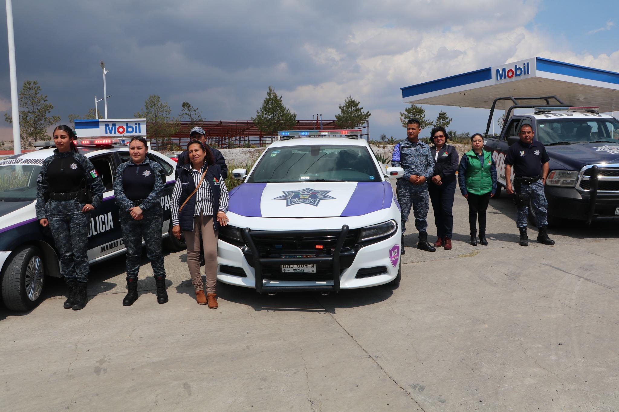 Instalan Policía Violeta 