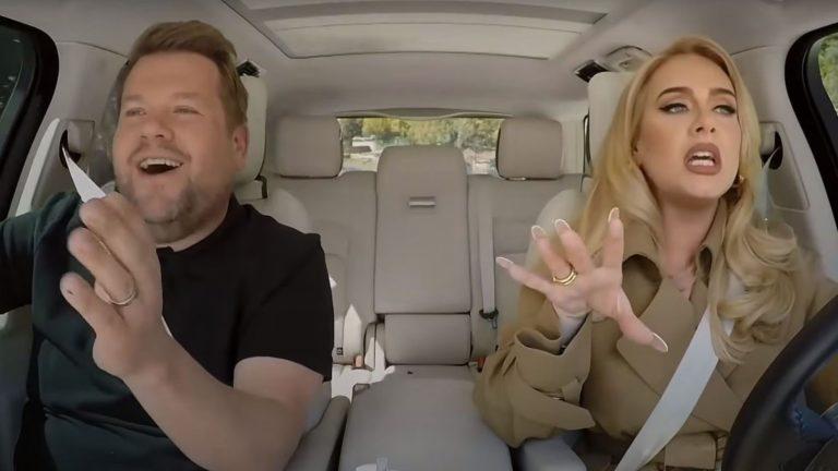 James Corden y Adele protagonizan emotivo final de Carpool Karaoke James Corden y Adele protagonizan emotivo final de Carpool Karaoke