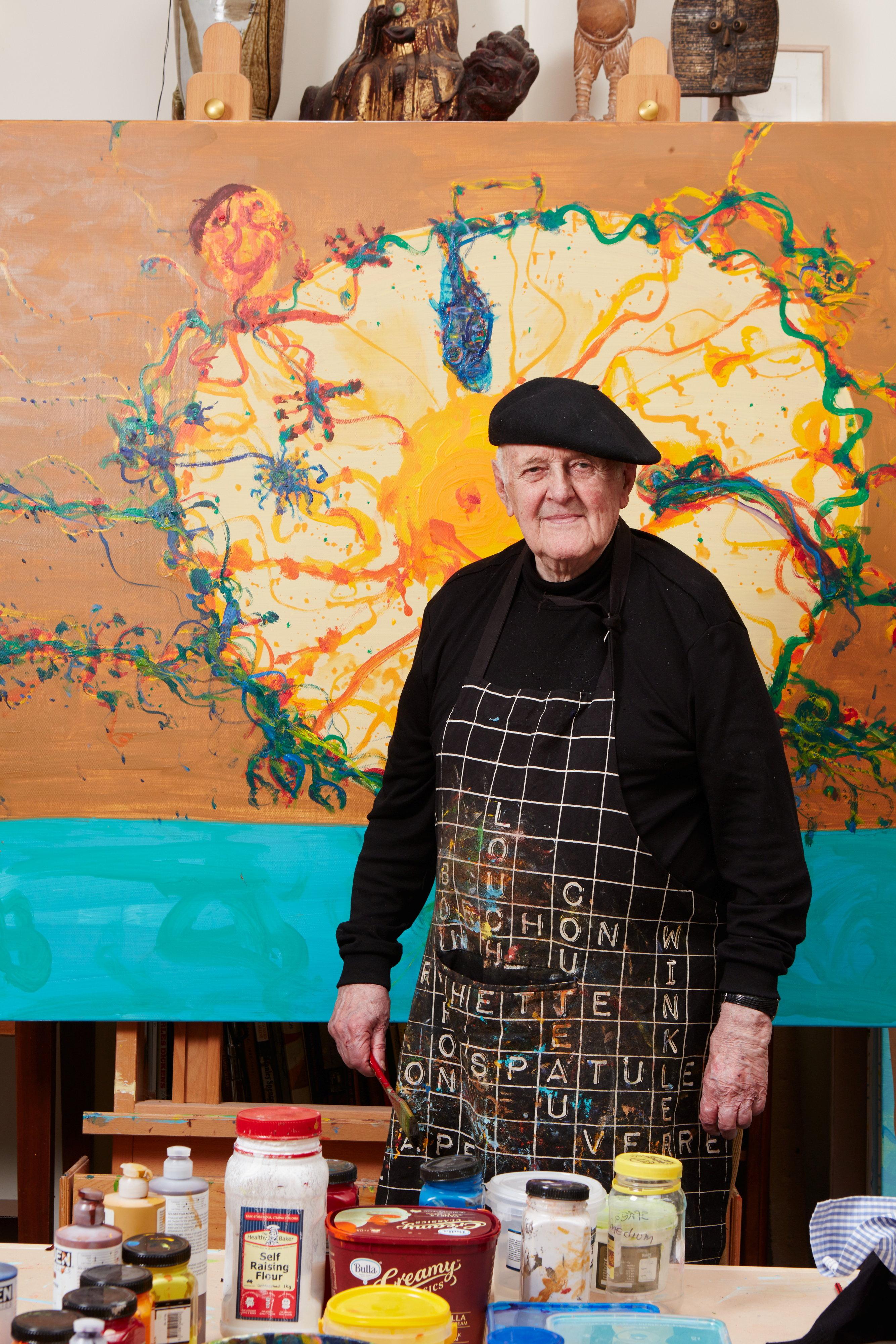 Fallece a los 95 años el célebre pintor australiano John Olsen Fallece a los 95 años el célebre pintor australiano John Olsen