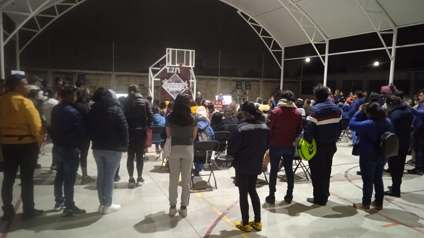 Ciudadanos desmienten haber sido invitados  a inauguración de la cancha en Atempa 