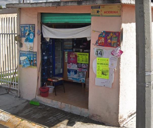 Dos sujetos asaltaron, pequeña tienda de abarrotes 