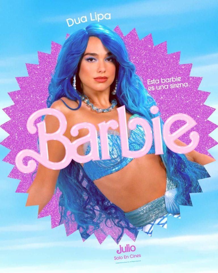 Dua Lipa será una sirena en “Barbie” Dua Lipa será una sirena en “Barbie”