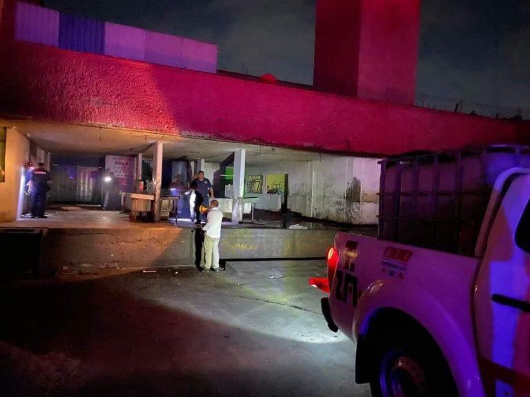 En el mercado municipal se registró una fuerte explosión a causa de Fuegos pirotécnicos